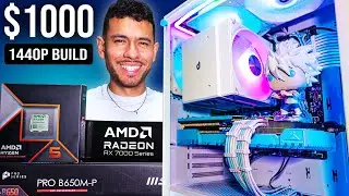 Most Powerful 1440P Gaming PC for $1000 - Build Guide (w/ Benchmarks)