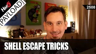 Shell Escape Tricks for Bash & Powershell - Hak5 2508