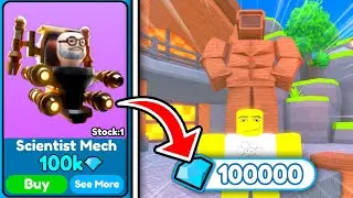 😱OMG!!!🔥I BOUGHT NEW UNIT SCIENTIST MECH and SOLD FOR 100K GEMS 💎 - Toilet Tower Defense | Roblox