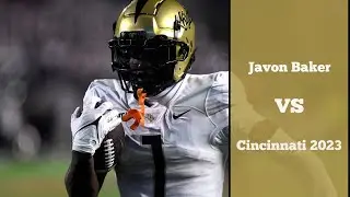 Javon Baker vs Cincinnati 2023