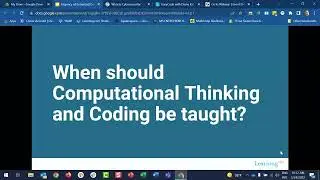 Webinar:  The Urgency of Enhanced Coding Curriculum to Meet the New ISTE Standards
