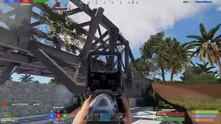 [Rust] PvP 15 KILLSTREAK CONTROLLING THE BRIDGE-They Shall Not Pass!
