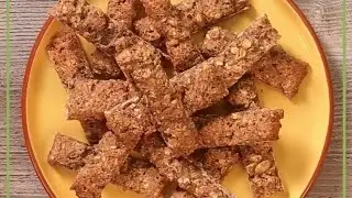 Шоколадно-овсяные батончики
