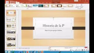 Clase de informática, crear álbum de fotos en PowerPoint