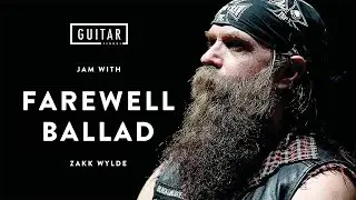 Zakk Wylde Farewell Ballad Backing Track (Extended Version)
