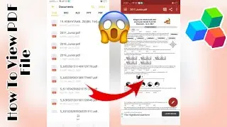 How To View PDF File On Android 2020