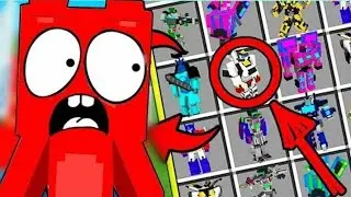 ЖЕЛЕЙНЫЙ МИШКА ПРОТИВ МАЙНКРАФТ ТРАНСФОРМЕРЫ МОД В МАЙНКРАФТ ~ МУЛЬТИК MINECRAFT ! МЕДВЕДЬ НУБ
