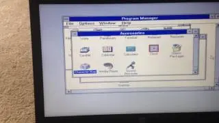 Windows 3.1 on modern HP laptop