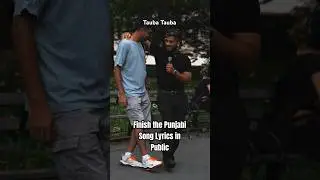 Finish the Punjabi Song Lyrics: Husn Tera..Tauba Tauba 🤣 #taubatauba #karanaujla