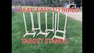 Cheap, Quick, and Easy target stands