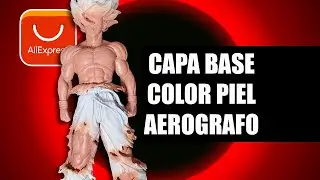 Learn how to repaint from 0! Goku custom figure Aliexpress [Episode 3]