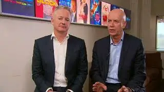 Nine CEO Hugh Marks and Fairfax CEO Greg Hywood on their planned merger