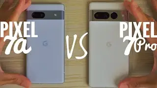 Google Pixel 7a vs Pixel 7 Pro - SPEED TEST!
