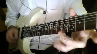 Iron Maiden Wasted Years Guitar Intro