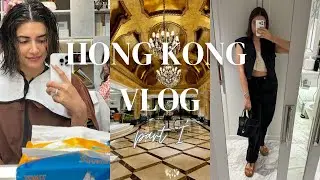Hong Kong Travel Vlog | luxury room tour, korean scalp massage