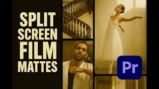 Split Screen Film Mattes in Premiere Pro