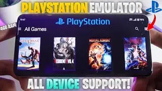 New PlayStation Emulator for Android! 🔥 Play Console Games on Any Device (Mali GPU Supported)