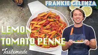 Lemon Tomato Penne Pasta I Frankie Celenza