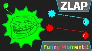 Zlap.io Funny Moments & High Score!! -New ZLAP.iO Game!! Pro Gameplay & Insane Close Calls!