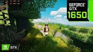 Minecraft Nostalgia Shaders FPS Test | GTX 1650 | 1080p