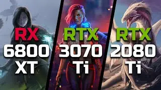 RX 6800 XT vs RTX 3070 Ti vs RTX 2080 Ti - Test in 7 Games