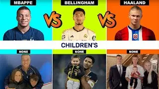 Comparison Mbappe vs Bellingham vs Haaland