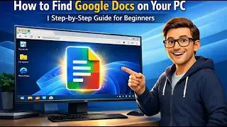 How to Find Google Docs in Your PC (Beginners Tutorial)