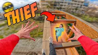 HE STOLE MY ELECTRIC SCOOTER (Parkour Girl POV)