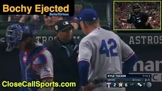 E15 - Brucy Bochy Ejected by Erich Bacchus Over Strike Zone Dispute During Houston Rally Against TEX