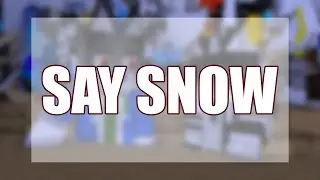 Say snow meme | Minecraft Animation