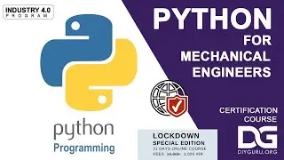 Introduction to Python for Mechanical Engineers | DIYguru