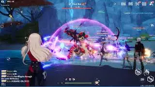 Tower of Fantasy [4K]: 30+ Players Frost Bot Boss Fight