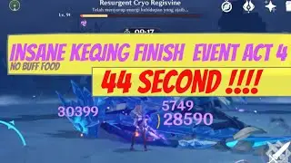 INSANE KEQING FINISH EVENT 