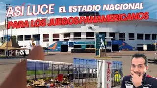 Así está el Parque ESTADIO NACIONAL Para los juegos PANAMERICAN0S Santiago 2023🔥