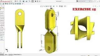 ✅ Solidworks Tutorial For Beginners- Exercise 15 (Advance Loft )