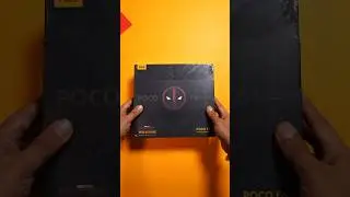 Deadpool Edition Poco F6 Unboxing and Hands-on🔥 #ytshorts #deadpool #pocof6