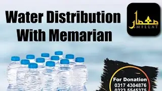 Water Distribution Campagin By Team Memar e Millat  #campaign #TMM