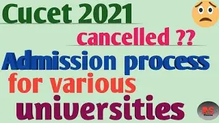 Cucet 2021 || Admission process of Central & other universities ||RS Classes