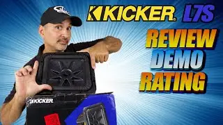 Kicker L7s Square Subwoofers Car Audio Review and Demo. Available in 8