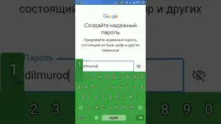 1minutda Play market uchun google accaunt ochish