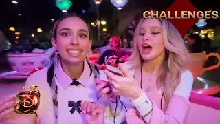 Kylie Cantrall & Ruby Rose Turner Take a Spin on the Disneyland Teacups ☕️ | @DisneyDescendants