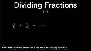 Dividing Fractions