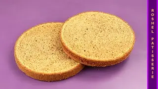 Amazing Matcha Green Tea Sponge Cake Recipe (No Food Color)  | Kosher Pastry Chef