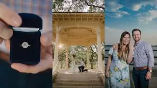 Spencer's Surprise Proposal to Marley in Charleston, SC