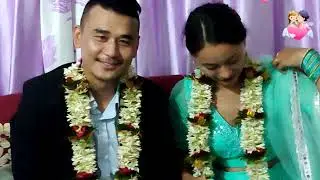 Engagement Sabin Gurung and Punam Magar