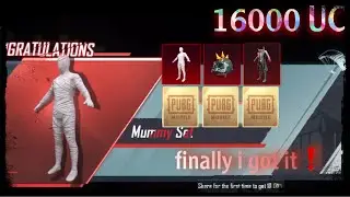 NEW MUMMY SET CREATE! 16,000UC CREATE OPENPING | PUBG MOBILE