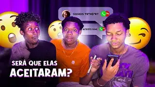 LIGANDO PARA AMIGAS E MARCANDO ENCONTROS EM CASA 😈