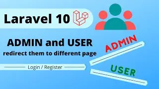 Laravel 10 multi auth. Redirect users and admins to different pages. Using Laratrust authentication.