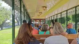 Riding Walt Disney World Railroad from Fantasyland to Main Street USA