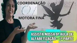 Como fazer a criança ter prazer em escrever - 6ª aula de alfabetização - 1ª parte